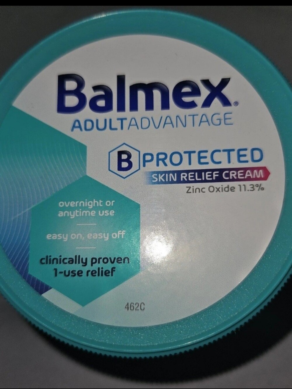 Balmex Adult Advantage B Protected Skin Relief Cream 12oz New/Sealed Exp 8/2028